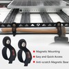 MUTUACTOR 2 Packs Magnetic Hooks Heavy Duty, Strong Magnet Garage