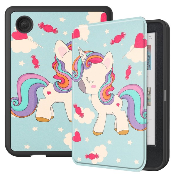 Smart Case for Kobo Clara BW, Ratesell Slimshell Case Back