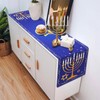 Hanukkah Table Runner 13" x 72" Jewish Kitchen Restaurant Home