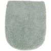 Velvet Toilet Lid Cover 50 x 45 cm
