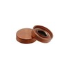 Decorative Mirror Screws, Red Copper Tone, 0.75"/19mm Cap Dia-12pcs