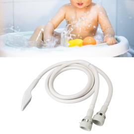 Double Connection Port Sink Faucet Shower Head Shampoo Sprayer with Hose for Bathing Baby Pets Washing Hair