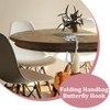 2 Pcs Butterfly Desk Bag Hooks, Butterfly Shaped Foldable Bag