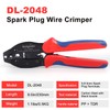 Delgada Spark Plug Wire Crimper Pliers, Ratchet Spark Plug Crimping