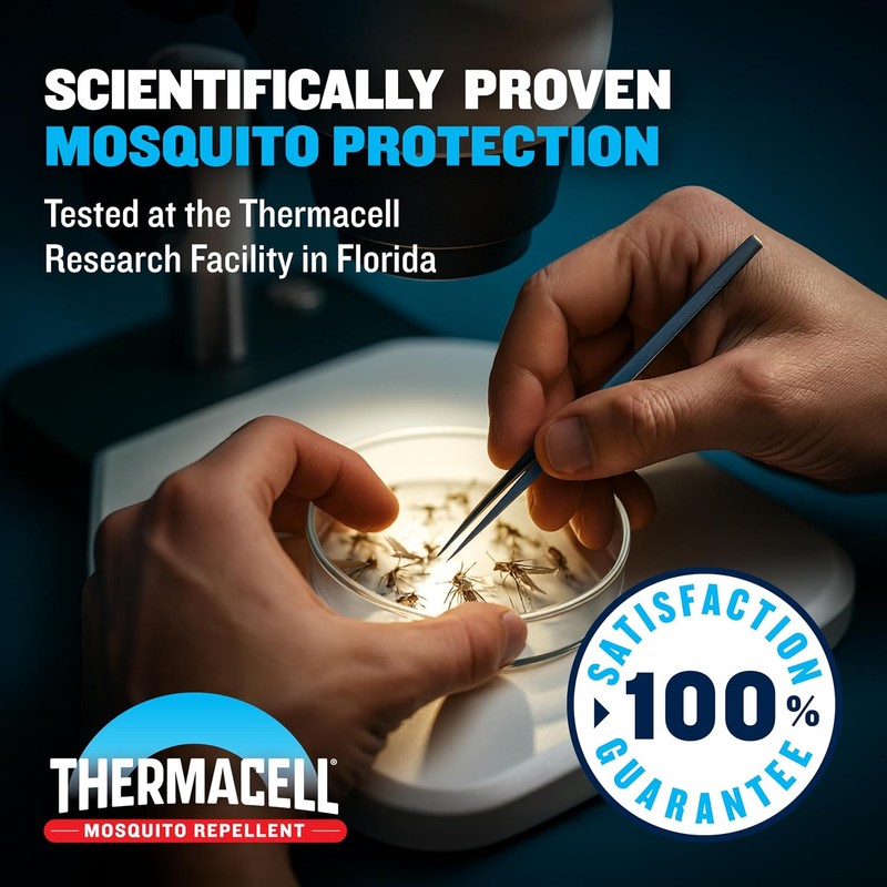 Thermacell Mosquito Rechargeable Repeller Refills; Compatible with Thermacell E-Series &