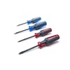 Crescent 4 Pc. Phillips/Slotted Co-Molded Diamond Tip Screwdriver Set -