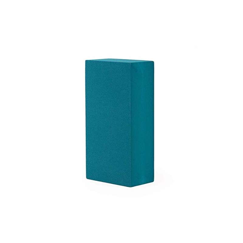 ASANA BRICK Yoga Block, Teal, Yoga Block, Practical Yoga Accessories,