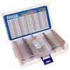 BOJACK 1000 Pcs 25 Values Resistor Kit 1 Ohm-1M Ohm