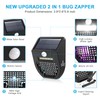 Bug Zapper Outdoor 2 Pack, RECHOO Upgraded 2-in-1 Solar Bug