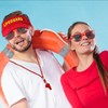 GWAWG Lifeguard Costume Set include Include Lifeguard Hat,Guard Whistle and