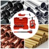 Professional Ratchet Pipe Threader Kit with 5 Iron Pipe Dies,Set