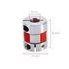 8mm x 12mm Flexible Plum Coupling Shaft Coupling CNC Stepper