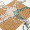 Tiardey Macrame Project Board 7x7in Double Side Macrame Project Board