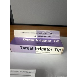 Grossan Lot Of 4 Grossan Sinus Throat Irrigator Tips For Use With Waterpik New