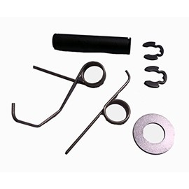 Rotary 2 Post Lift Latch Shaft Spring Kit - Fits SPOA7, SPOA9, SPOA10, SPO7, SPO9, SPO10 - Alloy Steel - Includes FJ782-34, FJ7566-10, 4141 Truarc, FJ7382-9, 41388 Bushing