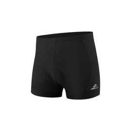 ZesiikLvie Cycling Underwear Men Mountain Bike Liner Mens Biking Shorts with Padding 3D GEL Breathable Quick Dry Black