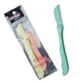 Foldable Eyebrow Razor 2P Eyebrow Grooming Beauty Tool Makeup 5ea