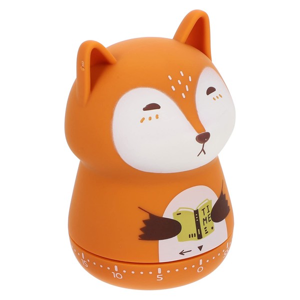 Kichvoe Cartoon Animal Egg Timer - Orange - 1-60 Minutes