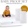 AHOC / At Home Compass 2 per pack Crib Mattress