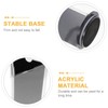Acrylic Sign Holder Rotatable 3-Sided Restaurants Menu Display Stand Tabletop