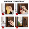 Ravinte Adhesive Cabinet Handles Self Stick Drawer Pulls Stick on