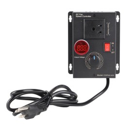 Variable Speed Controller 18A Stepless Regulation Fan Motor SCR Voltage Regulator  110‑240V