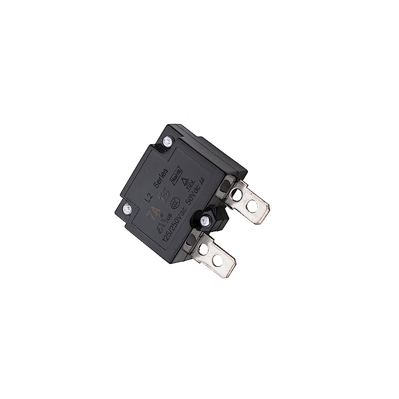 weelye 2Pcs 7A 125/250Vac 50Vdc Automatic Reset Relay Thermal Switch