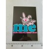 Happy Bunny Sticker, Jim benton, cute, funny.