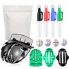 Geeorzo Golf Ball Marker Kits, 4 Pieces Alignment Sets for
