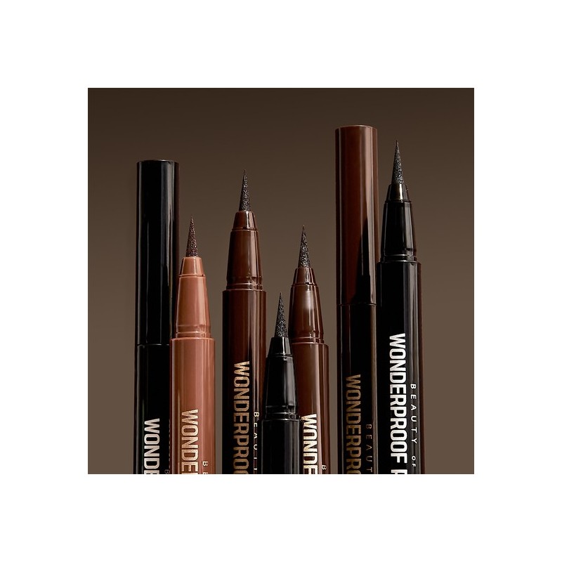 Wonderproof Pen Eyeliner - #02 Wonder Brown / 원더프루프 펜