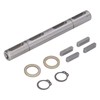 Double Output Shaft, Worm Gear Speed Reducer, Diameter 14 mm,