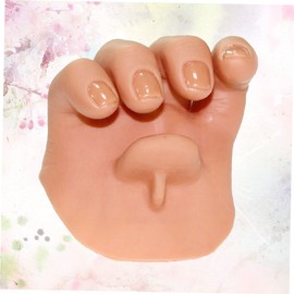 ORFOFE 1pc Fake Prosthetic Hand Gimmick Props for Stage Tricks Realistic Skin Color Design Material for Amateurs and Professionals Comedy and Illusion Acts