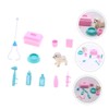 Operitacx 4 Sets Educational Vet Pretend Play Props Set Realistic