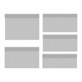 HW HAMWOO 16 Gauge 304 Stainless Steel Multi-Pack Finish Nails,Suitable for Most Brand of 16 Gauge Pneumatic,Electric Finish Nailer or Nail Gun(1-1/4",1-1/2",1-3/4",2",2-1/2")