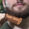 Mamba Shave Kit de Peine y Cepillo para Barba. Rattle