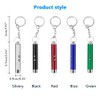 CHUQIANTONG 2-in-1 Cat Pet Toy Red LED Pointer Pen White