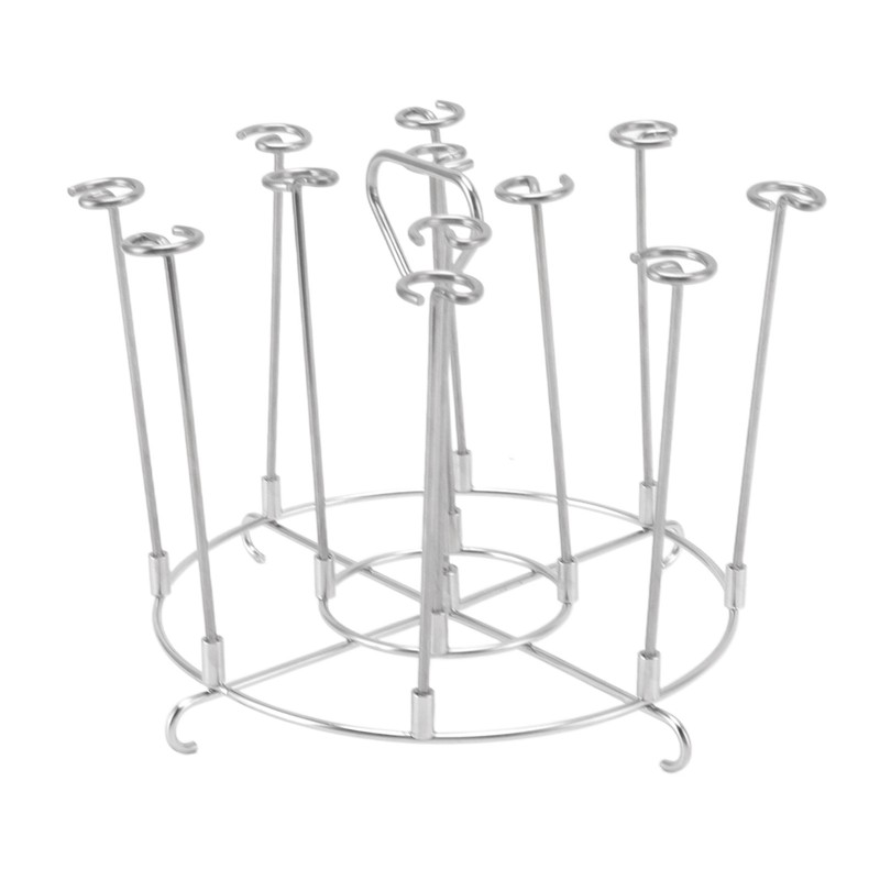 Skewer Stand Stainless Steel Vertical Barbecue Skewers Holder Fryer Accessories