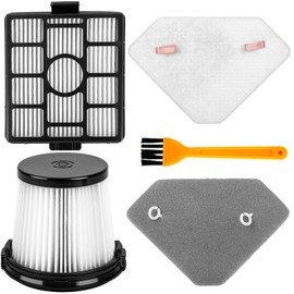 Replacement HEPA Filter for Shark BU3523 BU3521 BU3120 Cordless Stick Vacuum,Washable&Reusable Pre-Motor,Foam,and Auto-Empty System Filters-Compatible,Clean&Empty Cordless Vacuum Cleaner (4 Pack)