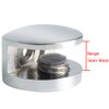 SAYAYO Glass Shelf Brackets, Glass Clamp Glass Railing for 5-8