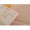 Olympus H-3033 Sashiko Cloth Pack Sashiko Flower Dish Towel -