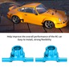 Aluminum Alloy Front Knuckle Arms Steering Cup for Tamiya TT02