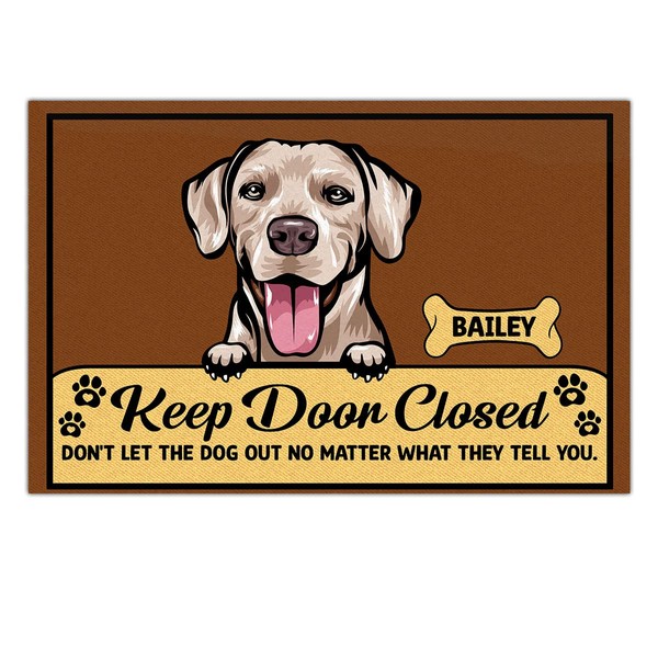kobalo Keep Door Closed Don't Let The Dog Out No