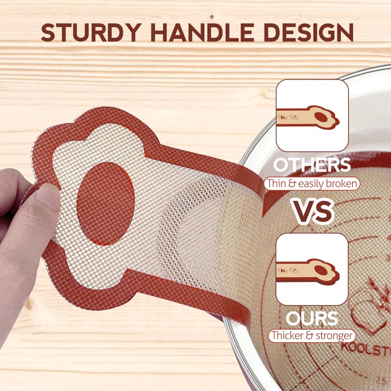 Silicone Bread Sling, 2 Pack Non-Stick & Easy to Clean
