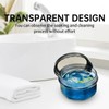 Leak-Proof Denture Cups for Soaking Dentures, Partial Dentures. Travel-Friendly Retainer,
