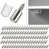 100 Clavijas de Soporte de Tornillo Autorroscantes, Jeswo Pin de