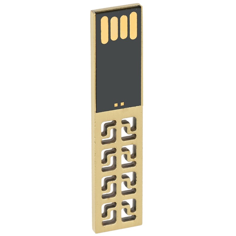 Flash Drive USB 2.0 16‑128GB Portable Metal Waterproof Memory Stick