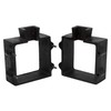 XL Deep Cast Iron 2-Piece Flask Mold Frame for Sand