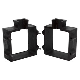 XL Deep Cast Iron 2-Piece Flask Mold Frame for Sand Casting Jewelry Making Petrobond Delft Clay Metal Casting Pouring Gold Silver Copper Brass Peweter 4" X 4" X 4"