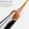JANDECCN 200pcs Waterproof Telephone Wire Connector, Gel-Filled UY Butt Splice