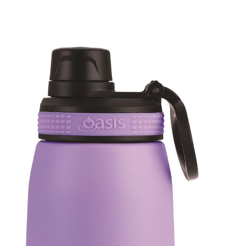 OASIS STAINLESS STEEL DOUBLE WALL INSULATED SPORTS BOTTLE WITH SCREW-CAP